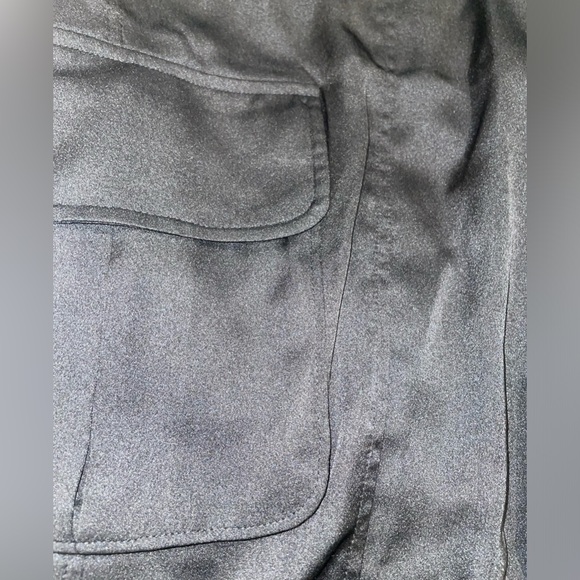 Silky Black Jogger pants - Picture 4 of 6